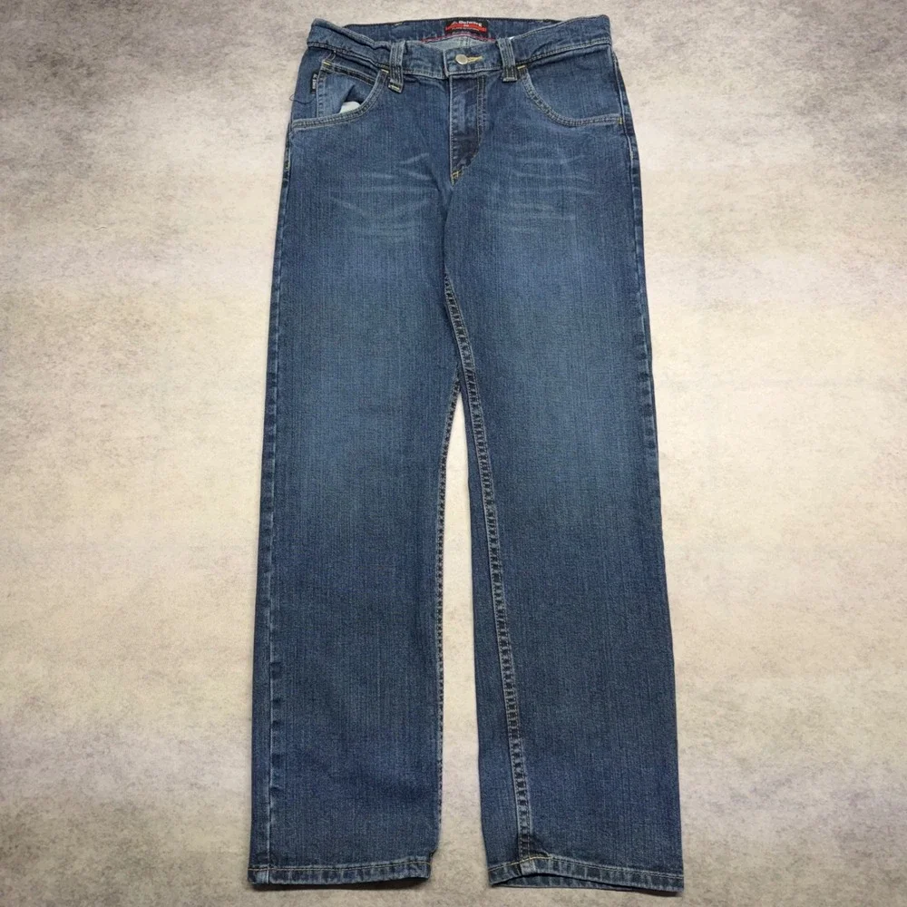 Bulwark FR Flame Resistant Straight Leg Men Size 30x30 Blue CAT 2 Workwear Jeans